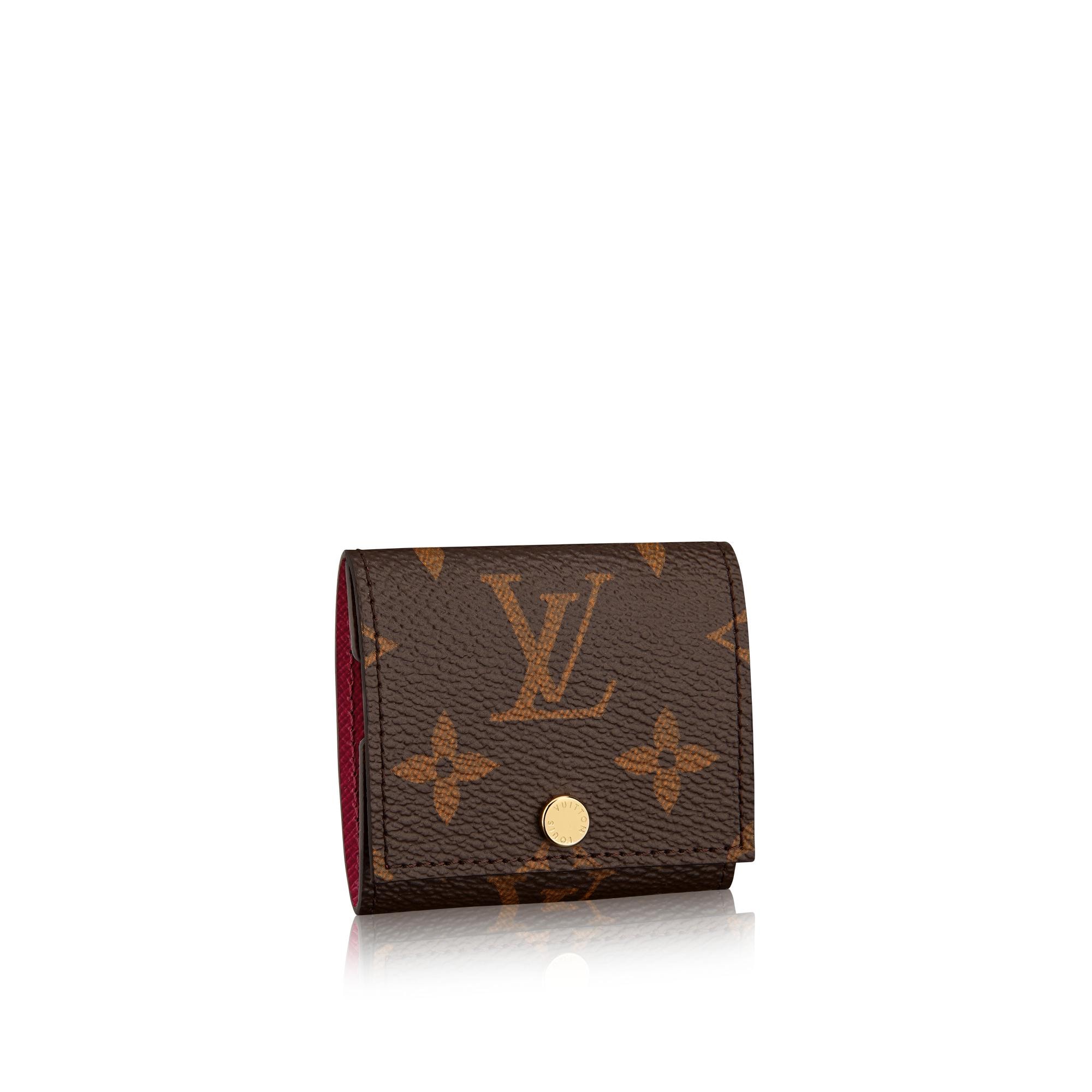 Earphones Case Monogram Canvas SMALL LEATHER GOODS LOUIS VUITTON